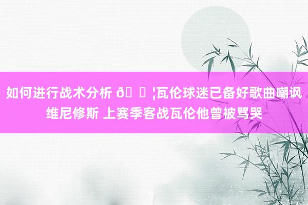 如何进行战术分析 😦瓦伦球迷已备好歌曲嘲讽维尼修斯 上赛季客战瓦伦他曾被骂哭