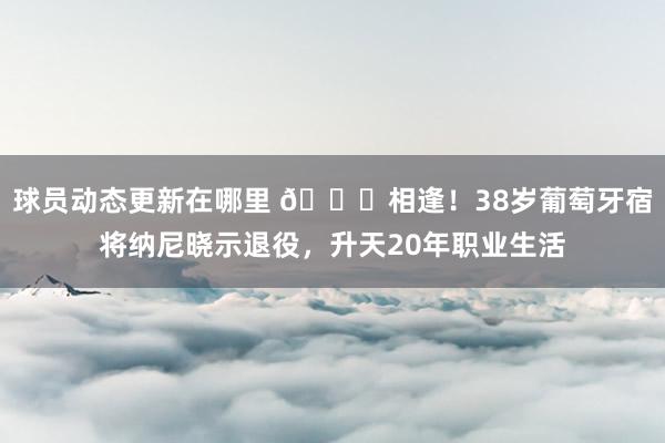 球员动态更新在哪里 👋相逢！38岁葡萄牙宿将纳尼晓示退役，升天20年职业生活